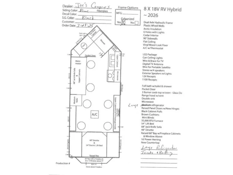 2026 Ice Castle Ice Castle New   8X18V RV Hybrid - Photo 2