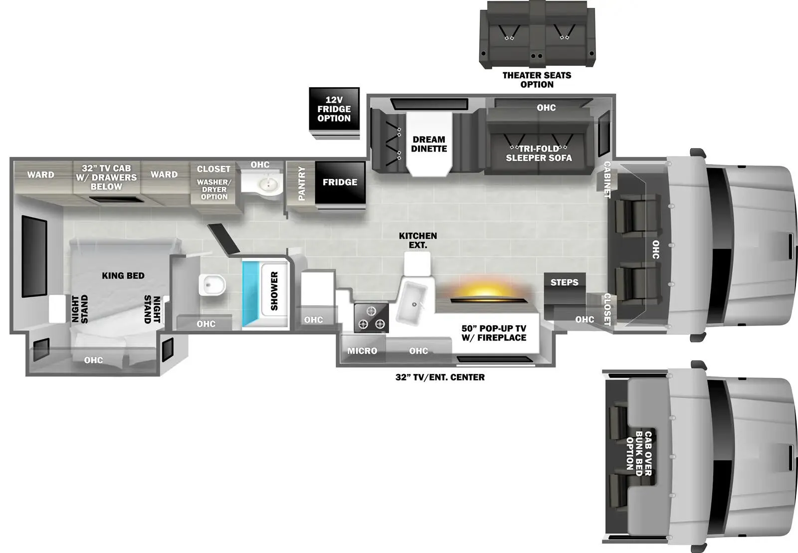 Dynamax Corp DX3 37TS floor plan