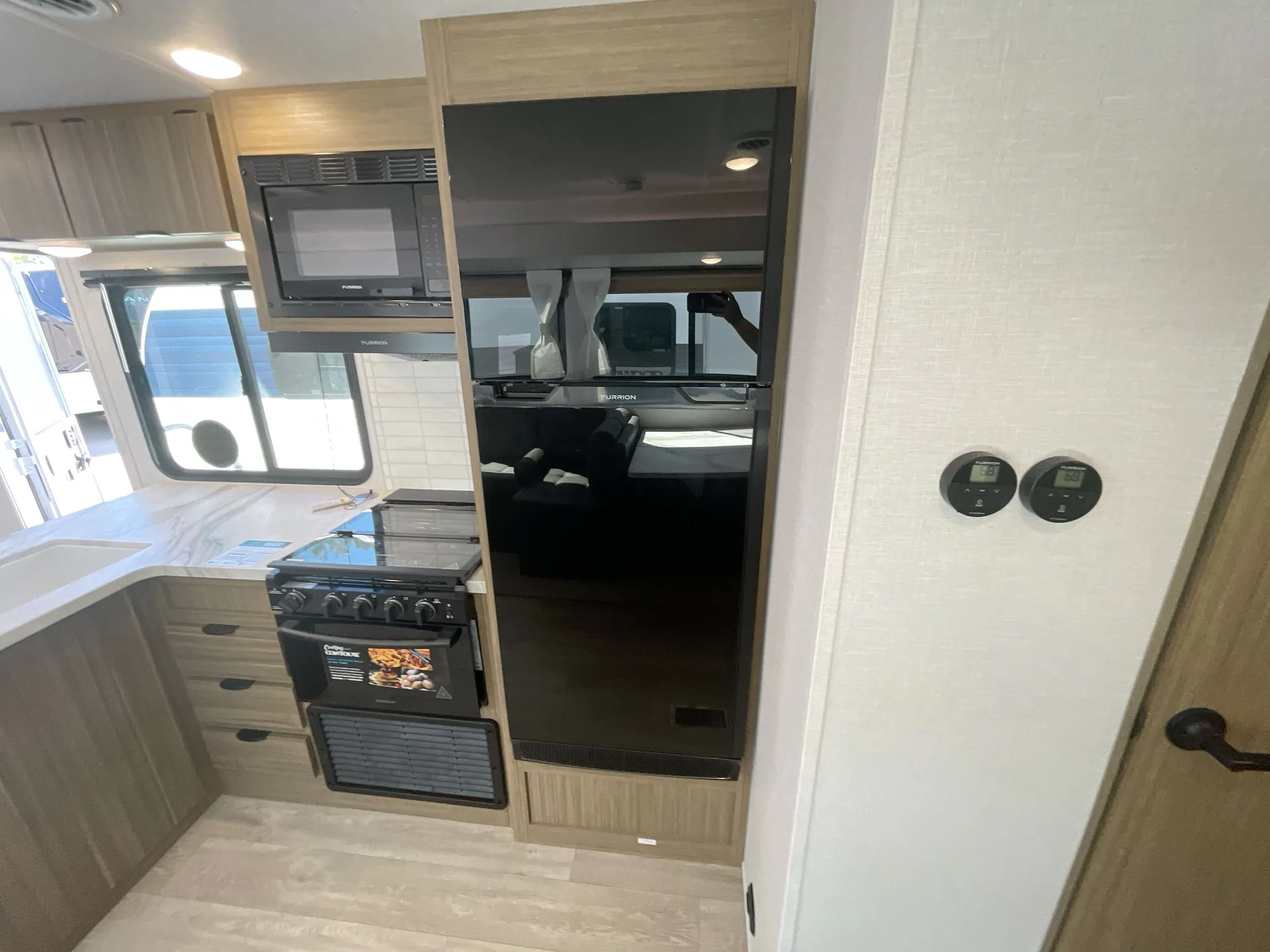 2027 Forest River Wildwood 31KQBTS — fridge