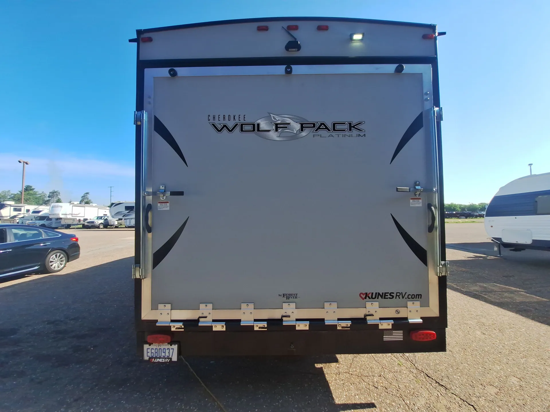 2022 Forest River Cherokee Wolf Pack 23PACK15 — backside
