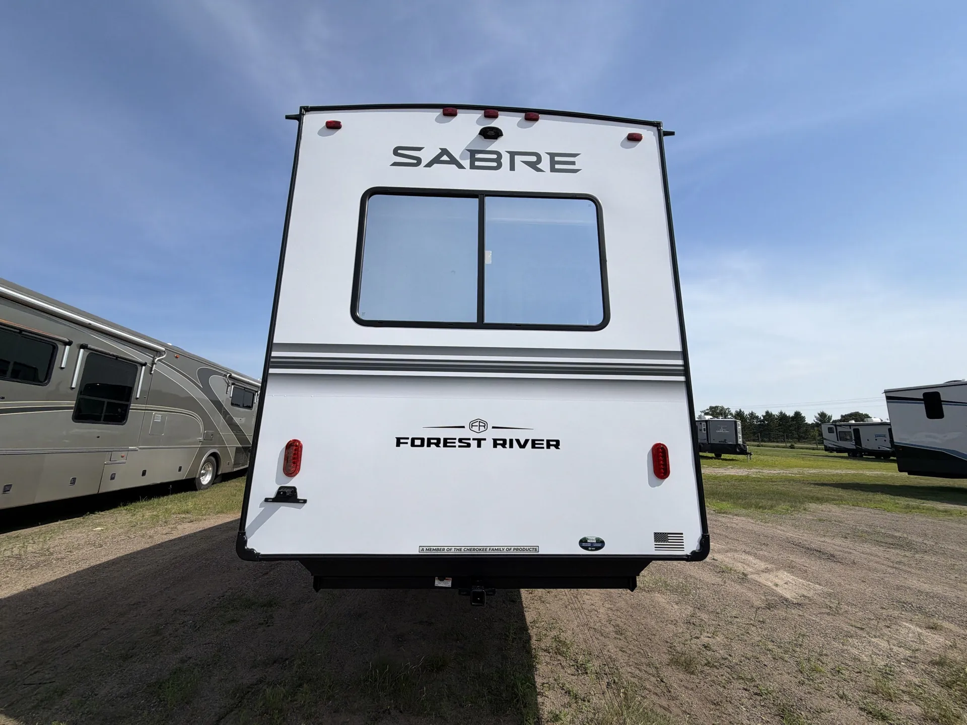 2027 Forest River Sabre 36FLX — backside