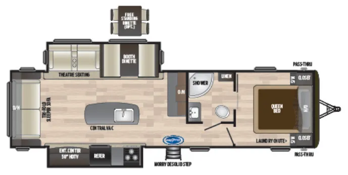 Keystone Hideout 30RLDS exterior