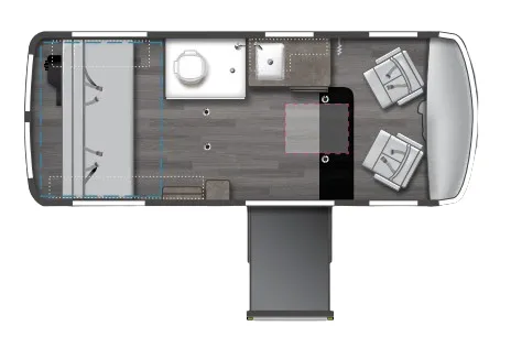 Winnebago Roam U59RAPT floor plan