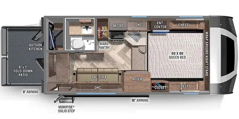2024 Palomino Real-Lite HS-1916 - Floor plan