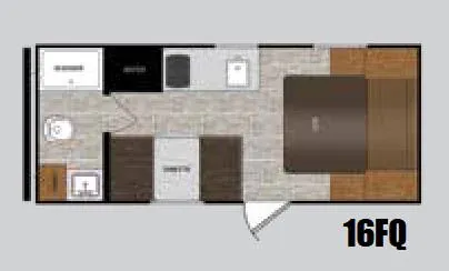 Prime Time Avenger LT 16FQ floor plan