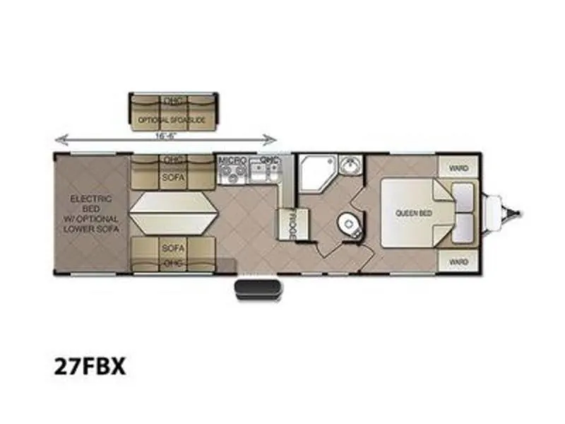 2016 Pacific Coachworks Ragen 27FBX - Photo 3