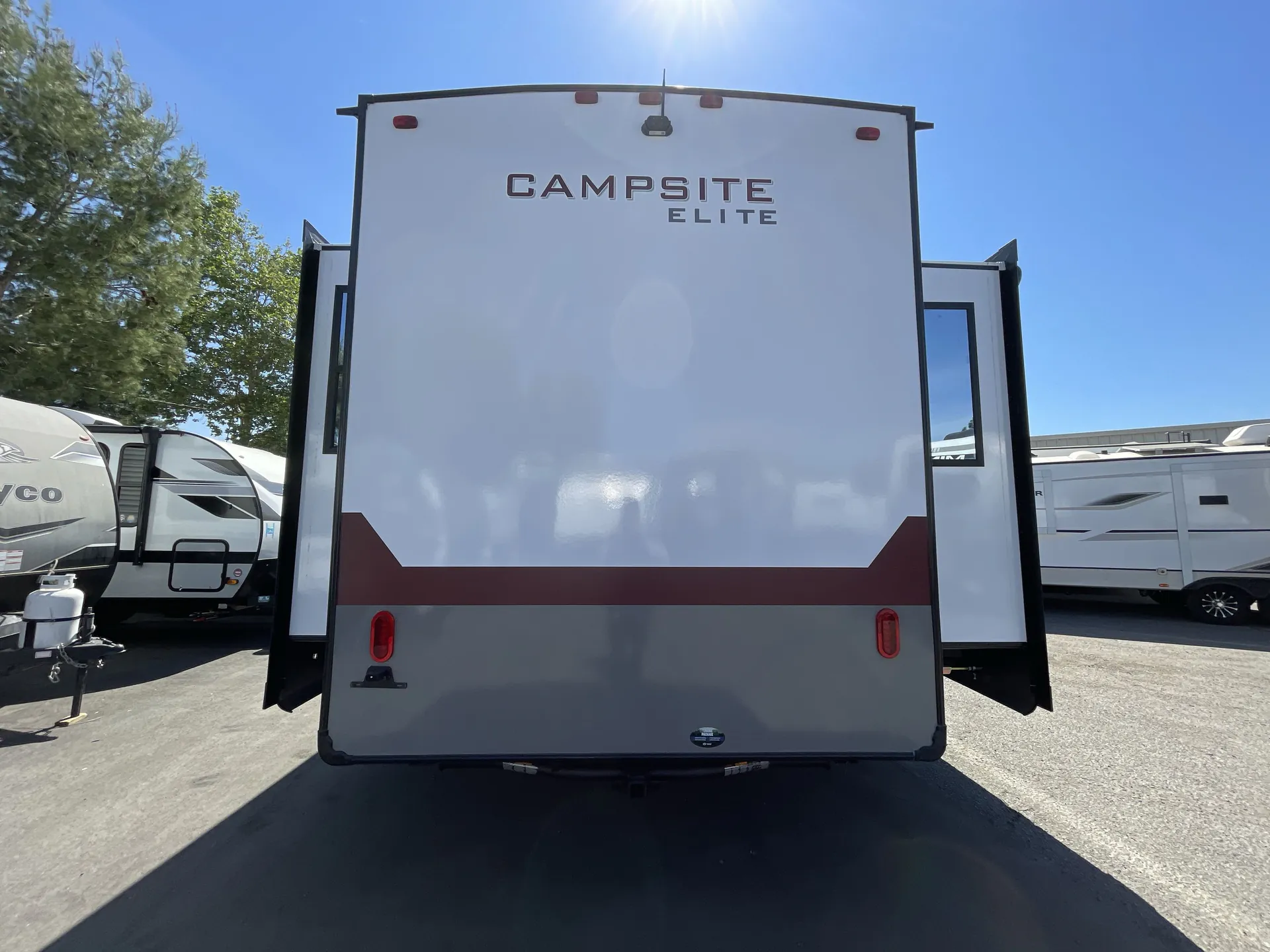 2026 Forest River Campsite Elite 36AK — backside