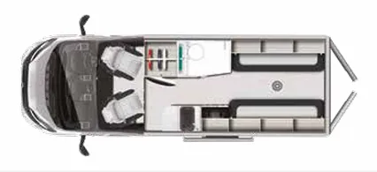 Auto-Trail V-Line S 660 S floor plan