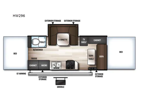2022 Forest River Rockwood High Wall HW296 - Photo 3