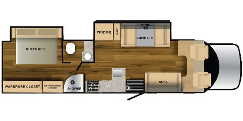 Nexus Rebel 32R floor plan