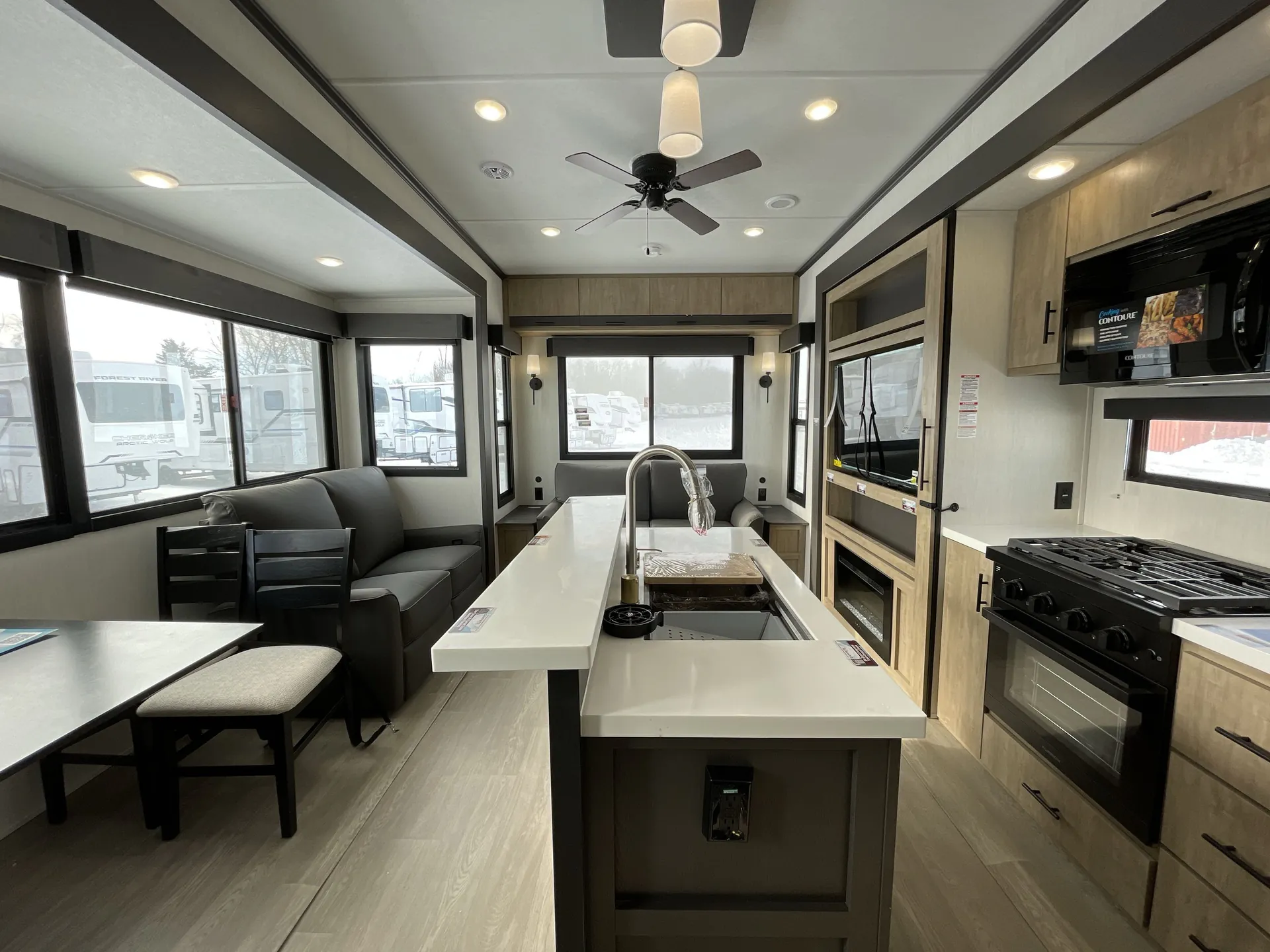 2026 Forest River Campsite Elite 32BAM — living room