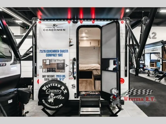 2026 Shasta RVs Compact 16RE - Photo 3