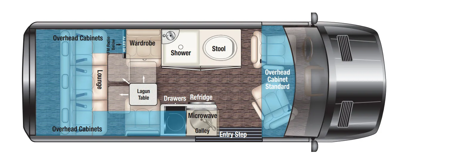 2026 Midwest Automotive Designs Patriot FD2 - Floor plan