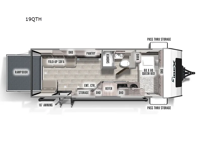 2023 Forest River IBEX 19QTH - Photo 3