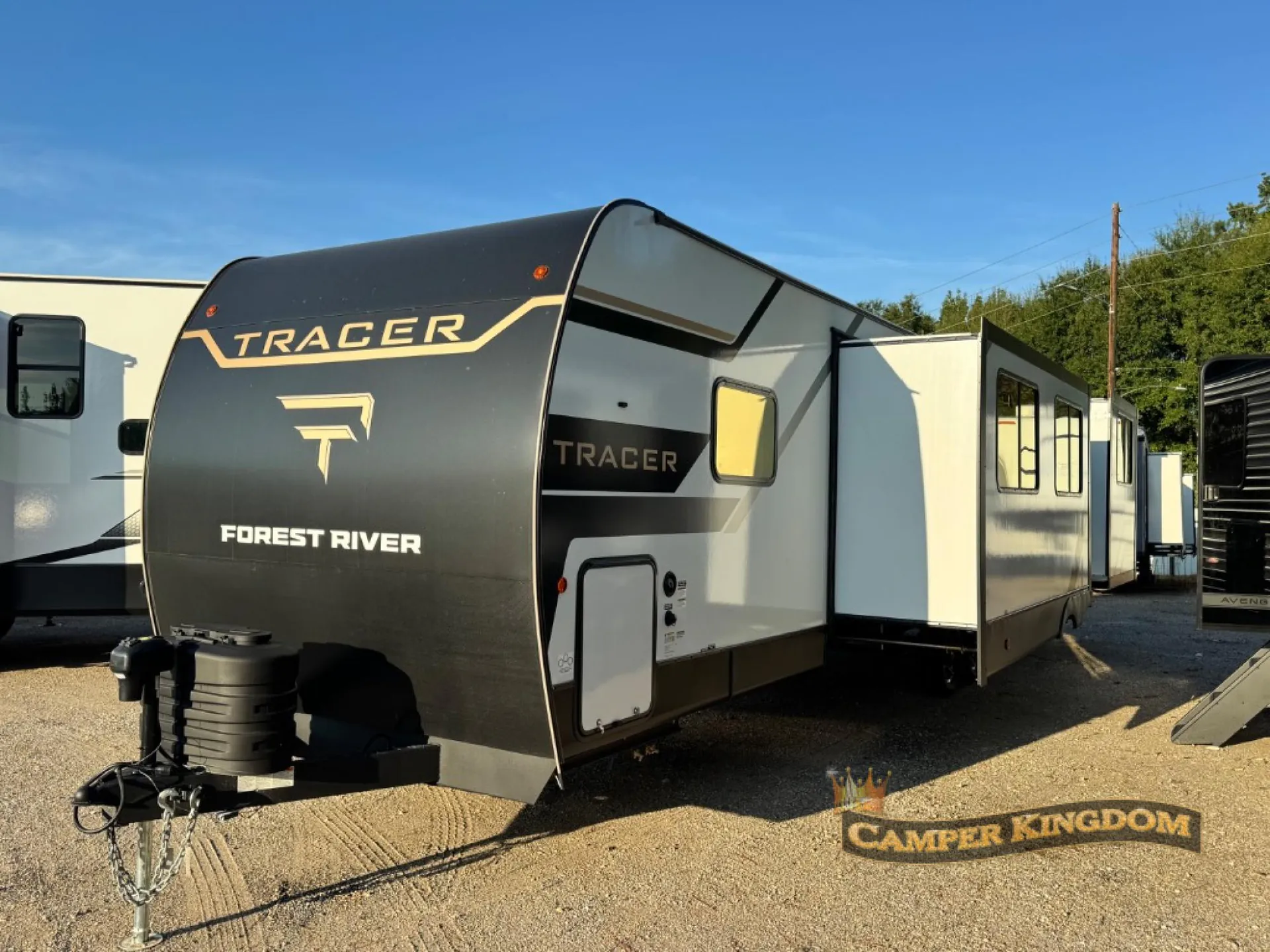 2027 Forest River Tracer 295DB dealer photo 2 from Camper Kingdom