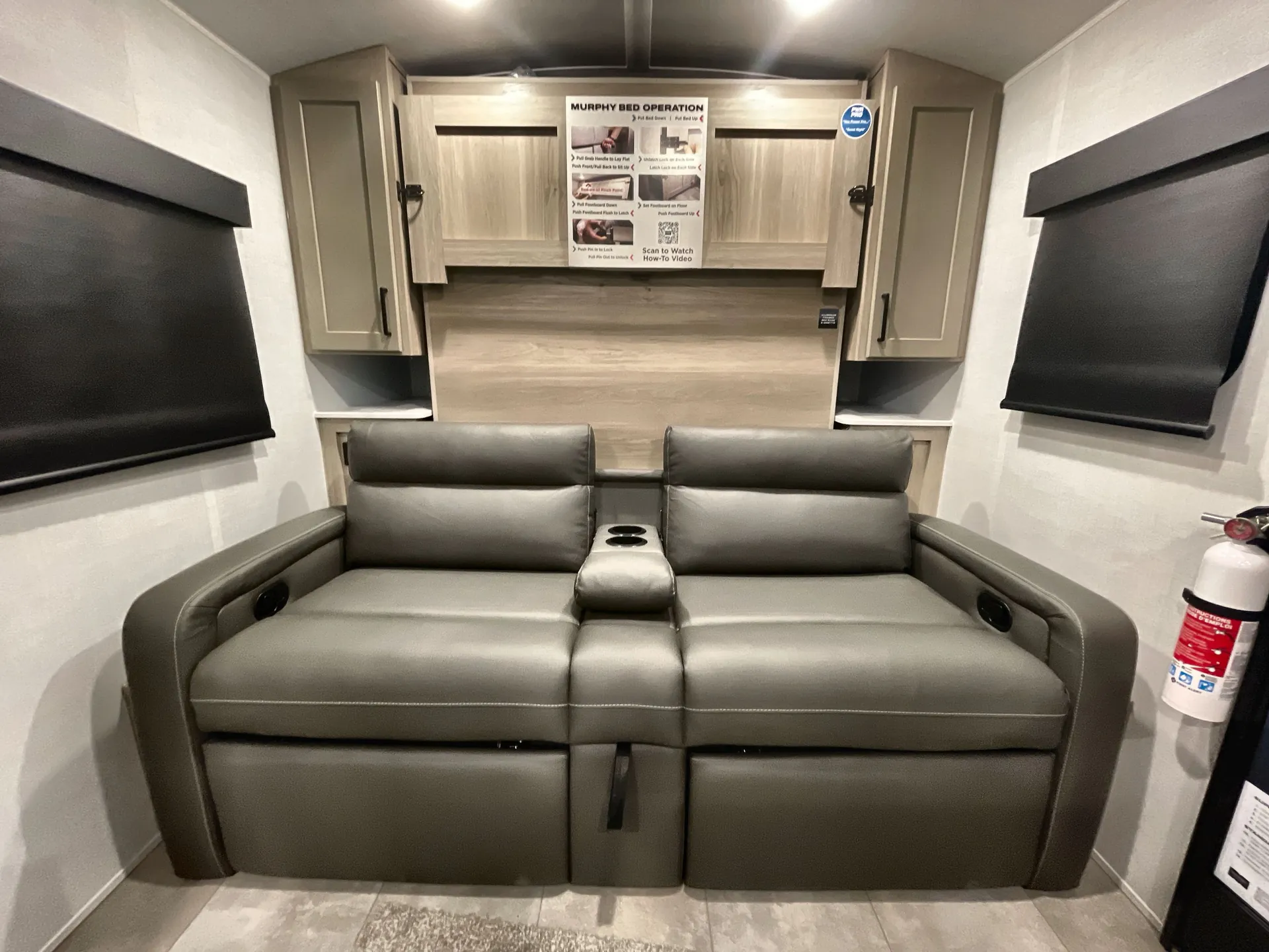2026 Forest River Flagstaff E-Pro 19FDS — fridge open