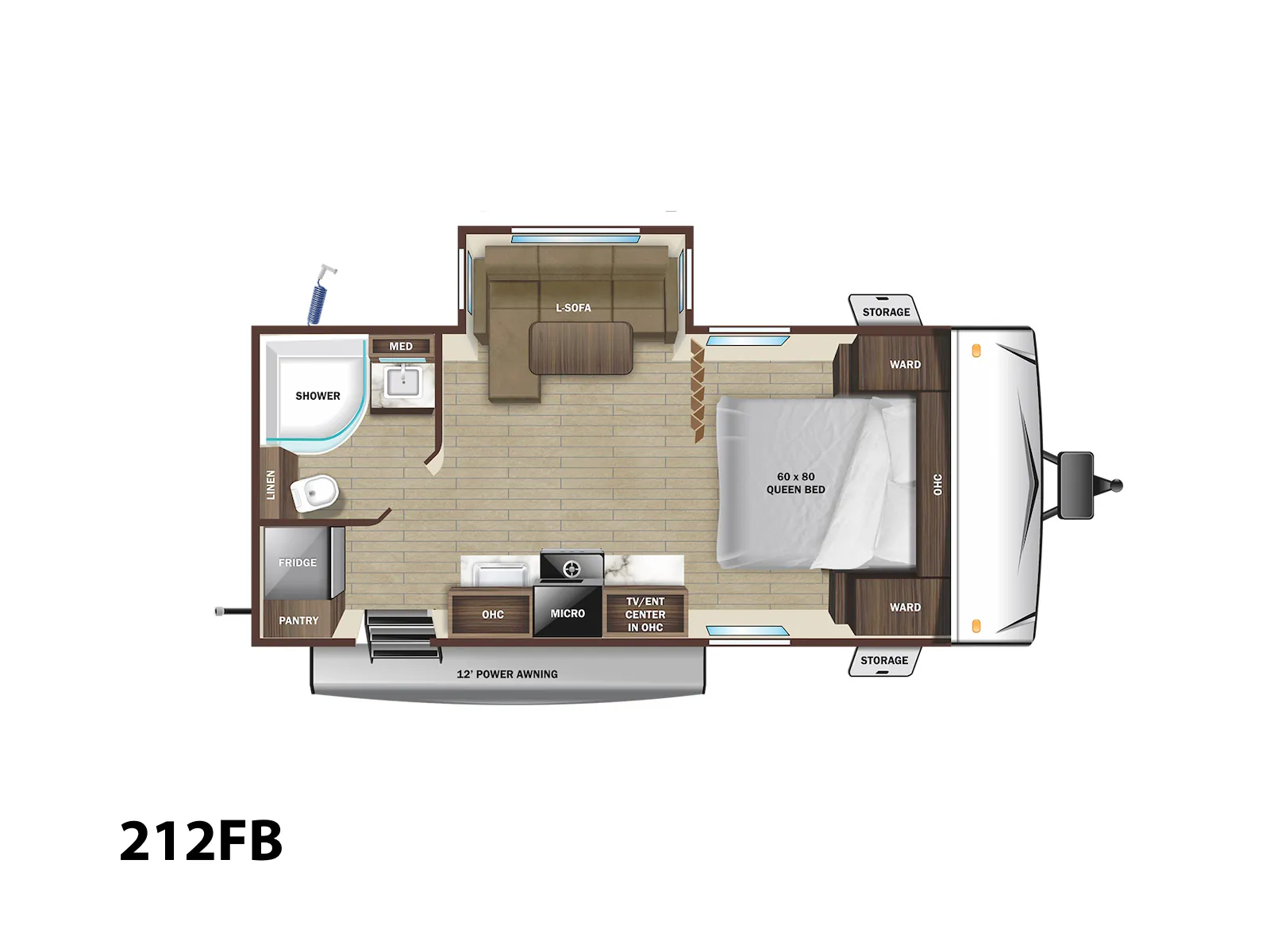 2024 Highland Ridge Range Lite 212FB - Photo 3