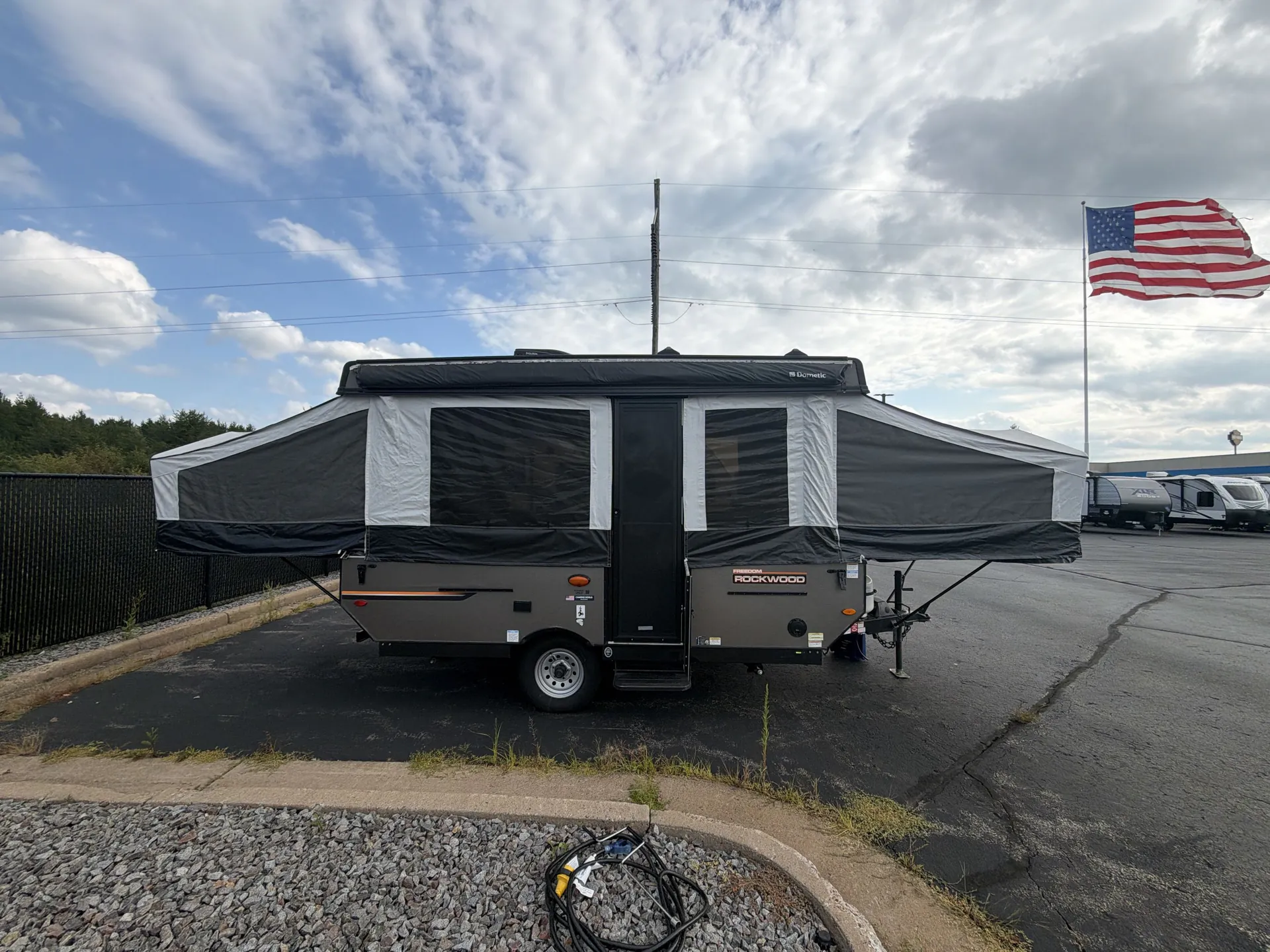 2022 Forest River Rockwood Freedom 2280LTD — campside