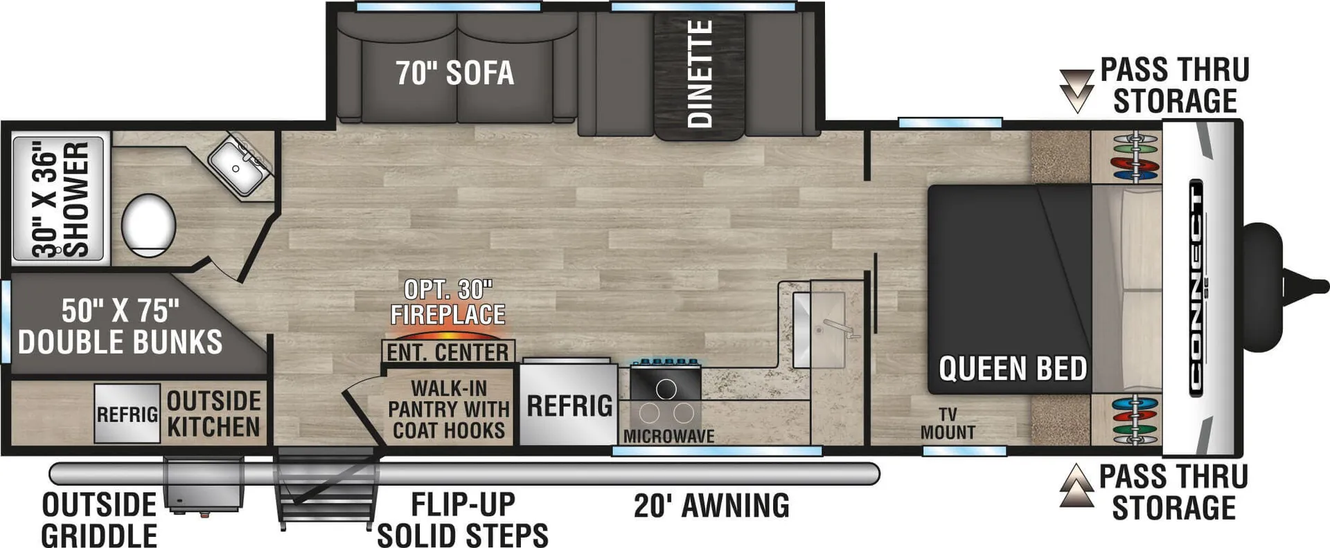 K-Z Connect SE C271BHKSE floor plan