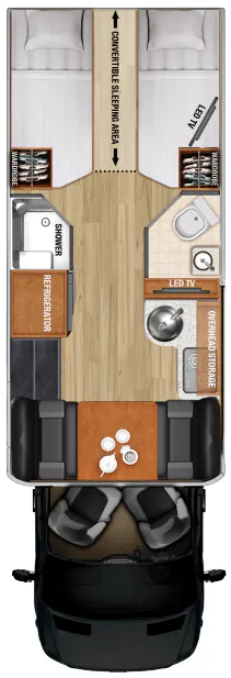 Regency Ultra Brougham TB floor plan