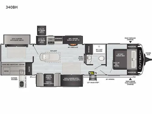 2021 Keystone Outback 340BH, Photos photo 2