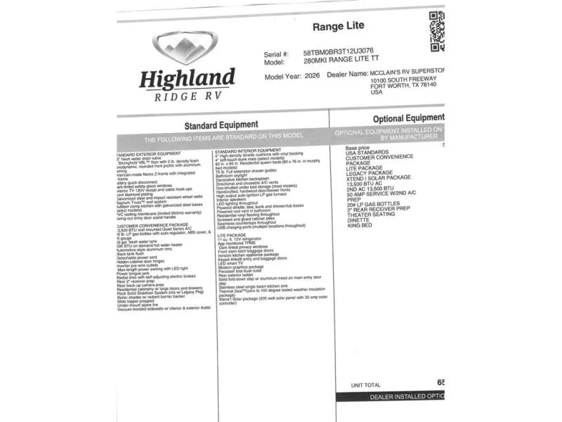 2026 Open Range RV Range Lite 280MKI - Photo 4