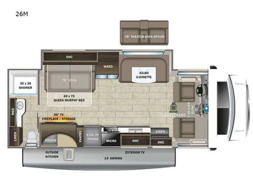 2023 Entegra Coach Odyssey 26M - Photo 3