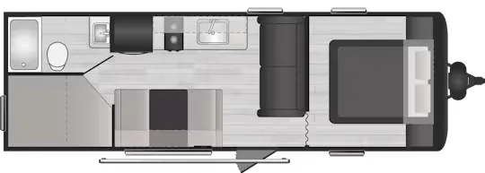 Keystone Springdale Classic 260BHCWE floor plan