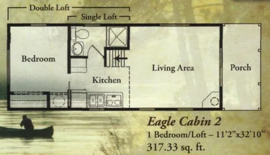Chariot Eagle Eagle Creek EAGLE CABIN 2 floor plan