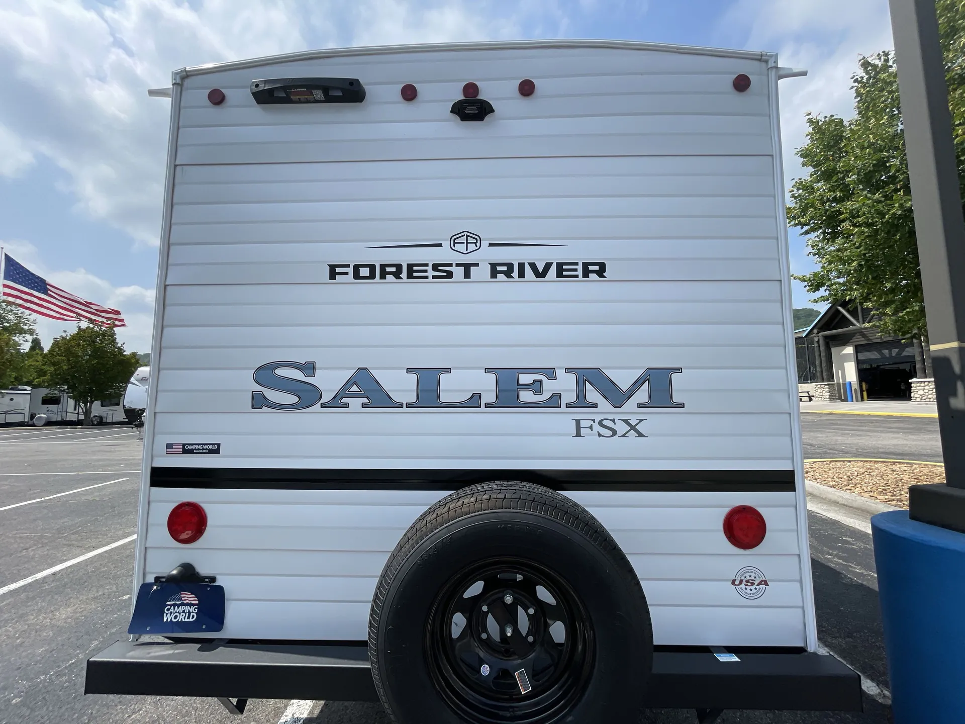 2026 Forest River Salem Fsx 178ICE — backside