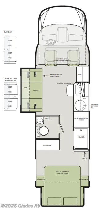 2021 Tiffin Wayfarer 25 SW, Photos photo 20