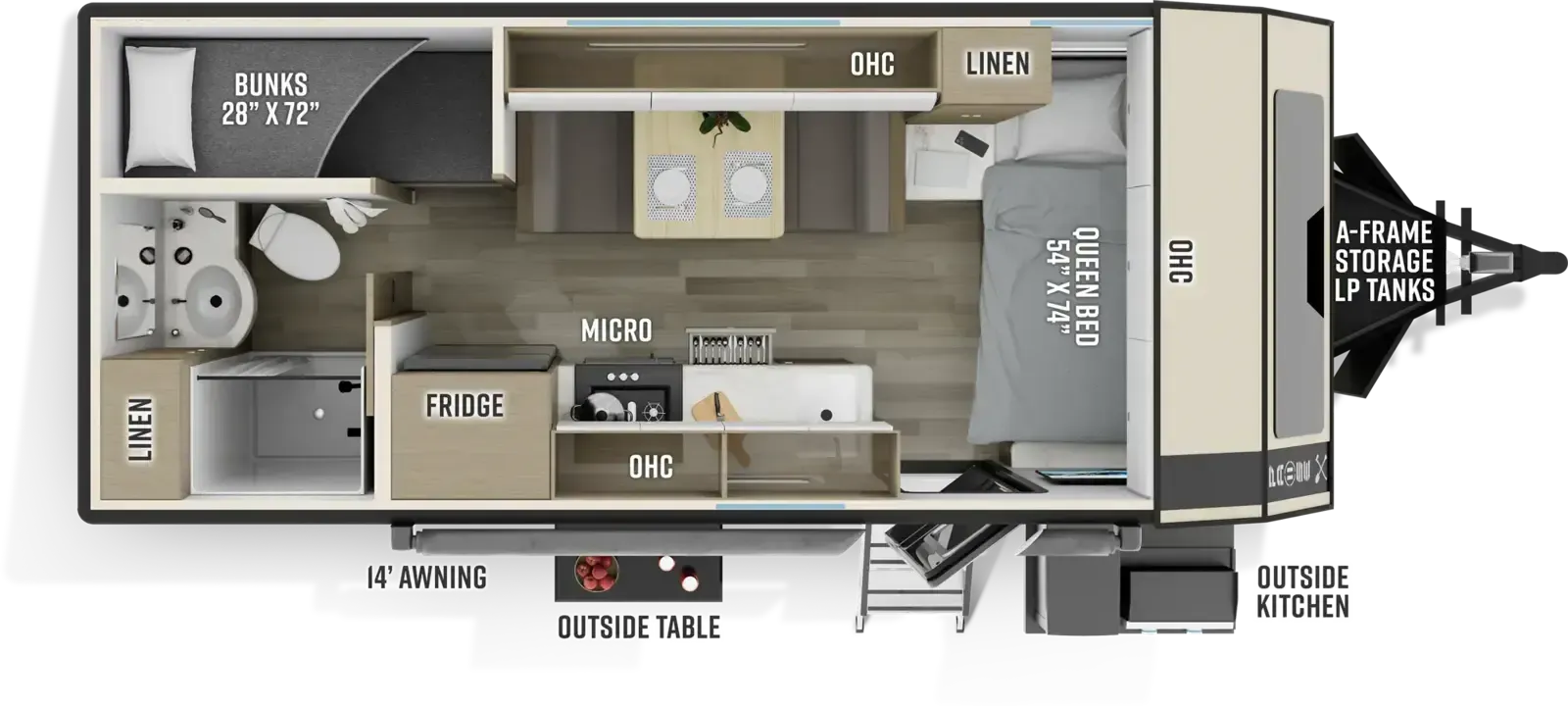 Palomino Pause Reboot Edition 196 floor plan