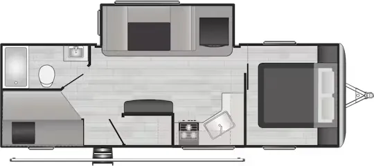 Keystone Springdale 251BH floor plan