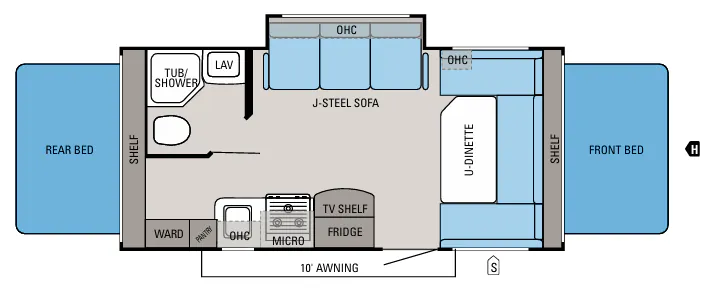 Jayco Jay Feather X20E exterior