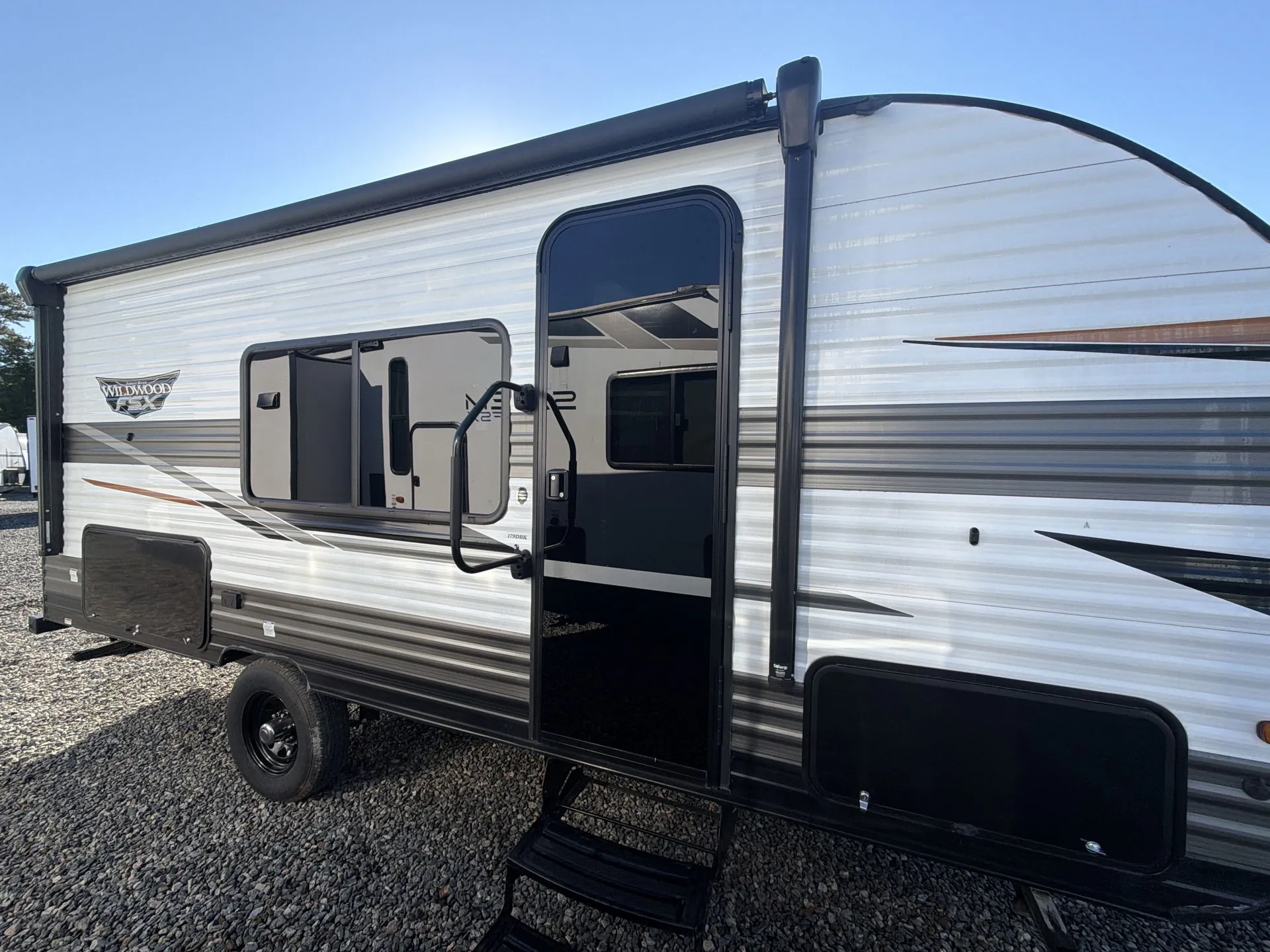 2024 Forest River Wildwood FSX 179DBK — campside