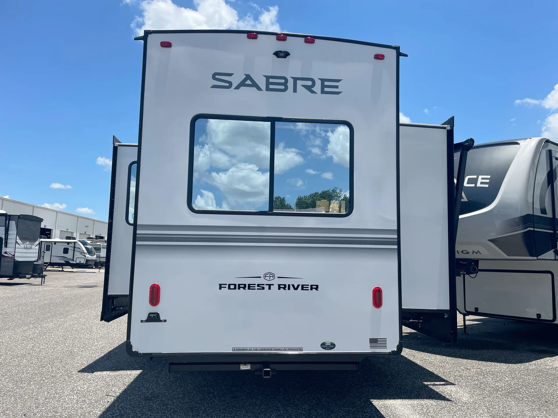2027 Forest River Sabre 36EST — backside