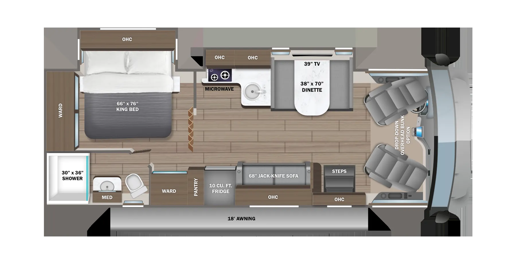 2026 Jayco Alante SE 27ASE - Floor plan