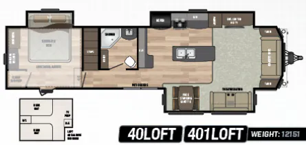 Keystone Residence 40LOFT floor plan