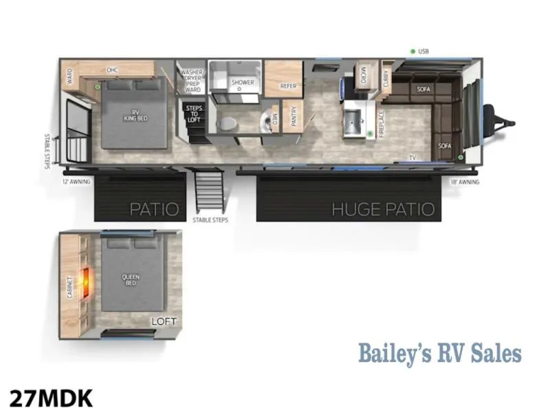 2026 Forest River Cherokee Timberwolf 27MDK - Photo 2