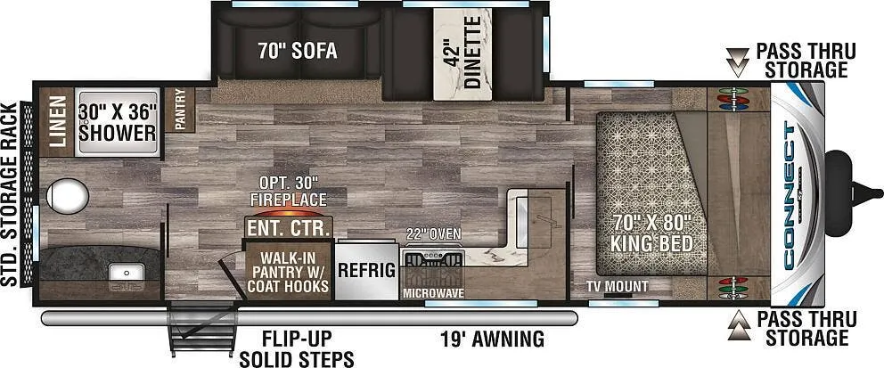 K-Z Connect C261RB floor plan