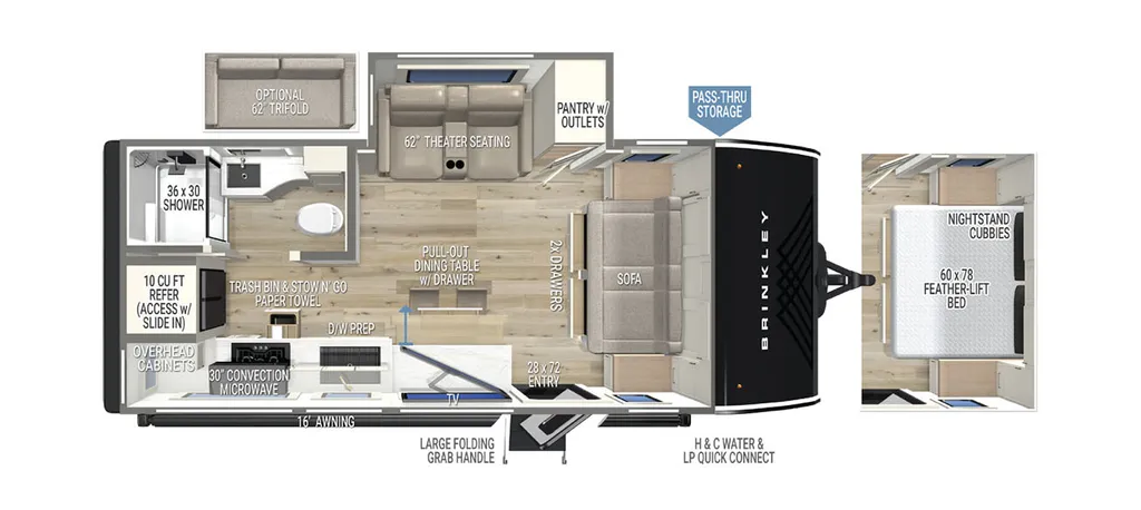 2026 Brinkley Model Ix 20X floor plan