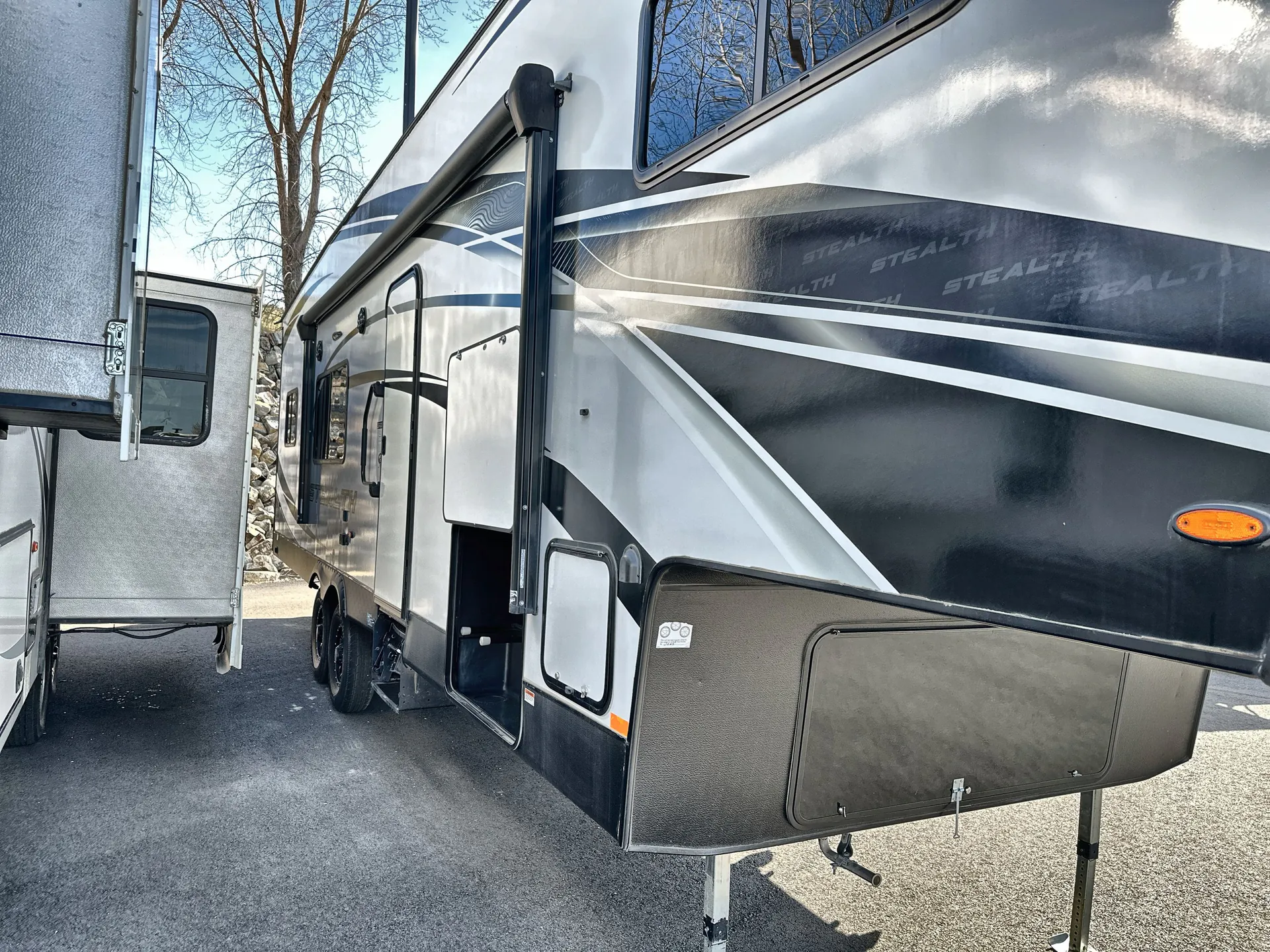 2023 Forest River Stealth SA3019G — campside