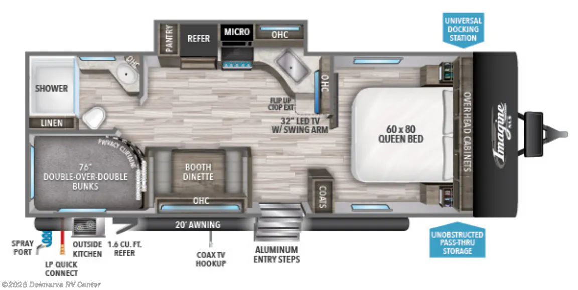 2021 Grand Design Imagine XLS 23BHE - Photo 3