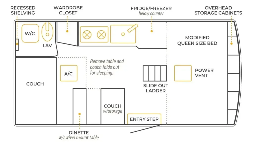 Tiger Panthera 240 floor plan