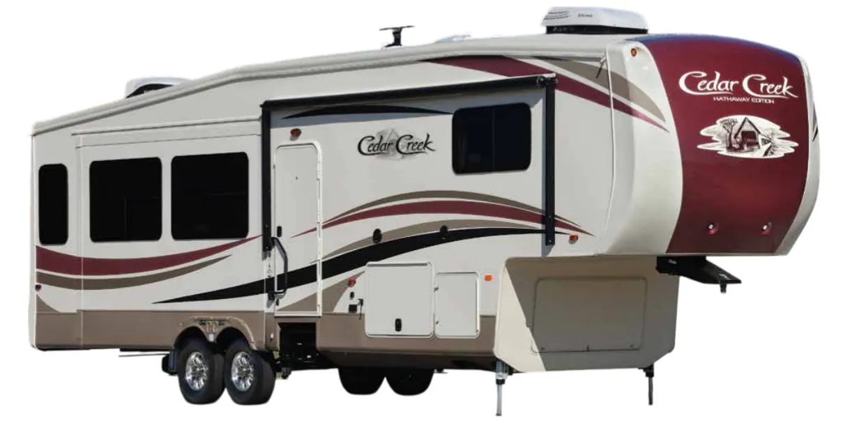 Forest River Cedar Creek Hathaway Edition 34RL2 exterior