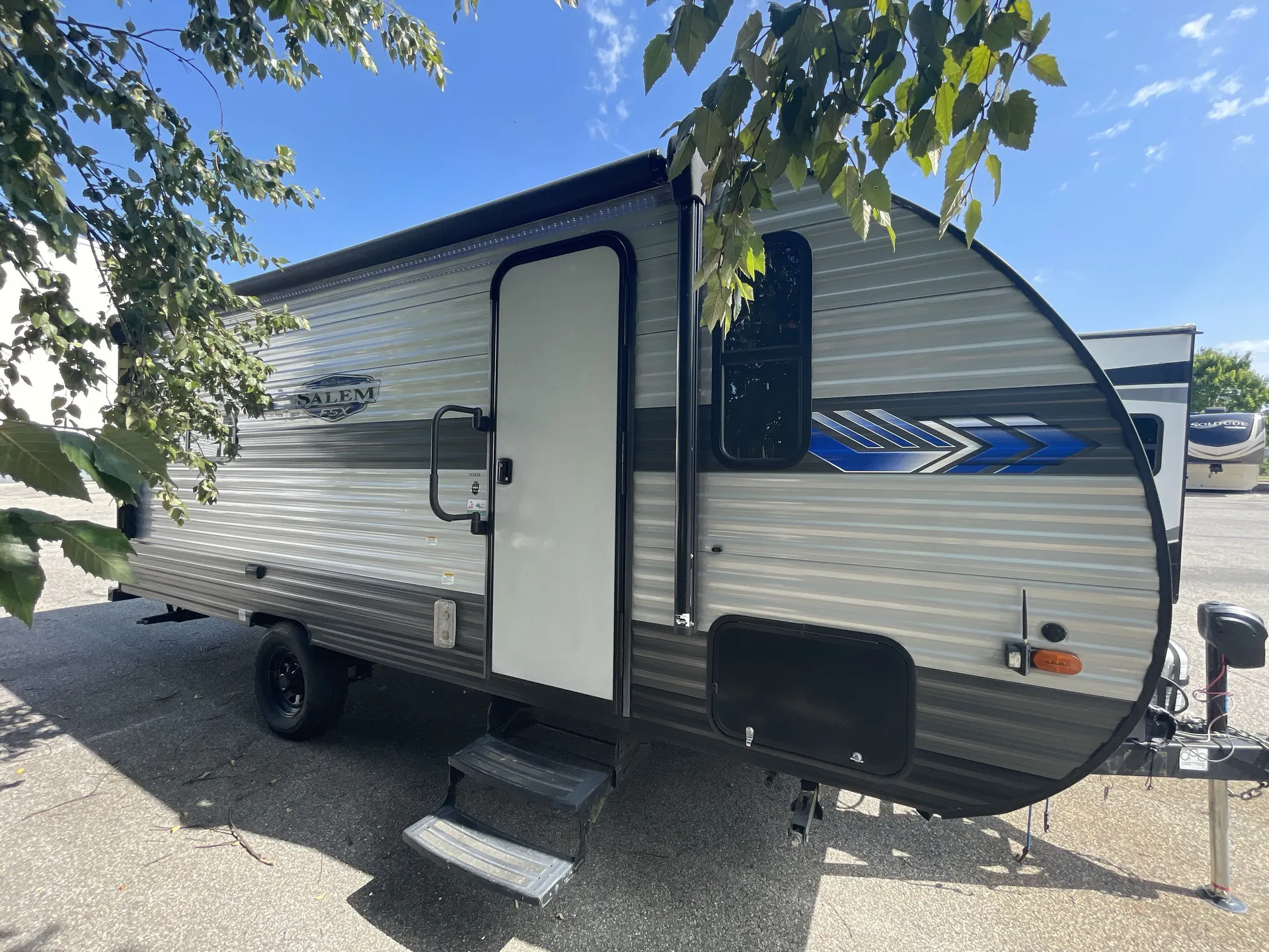 2022 Forest River Salem FSX 169RSK — campside