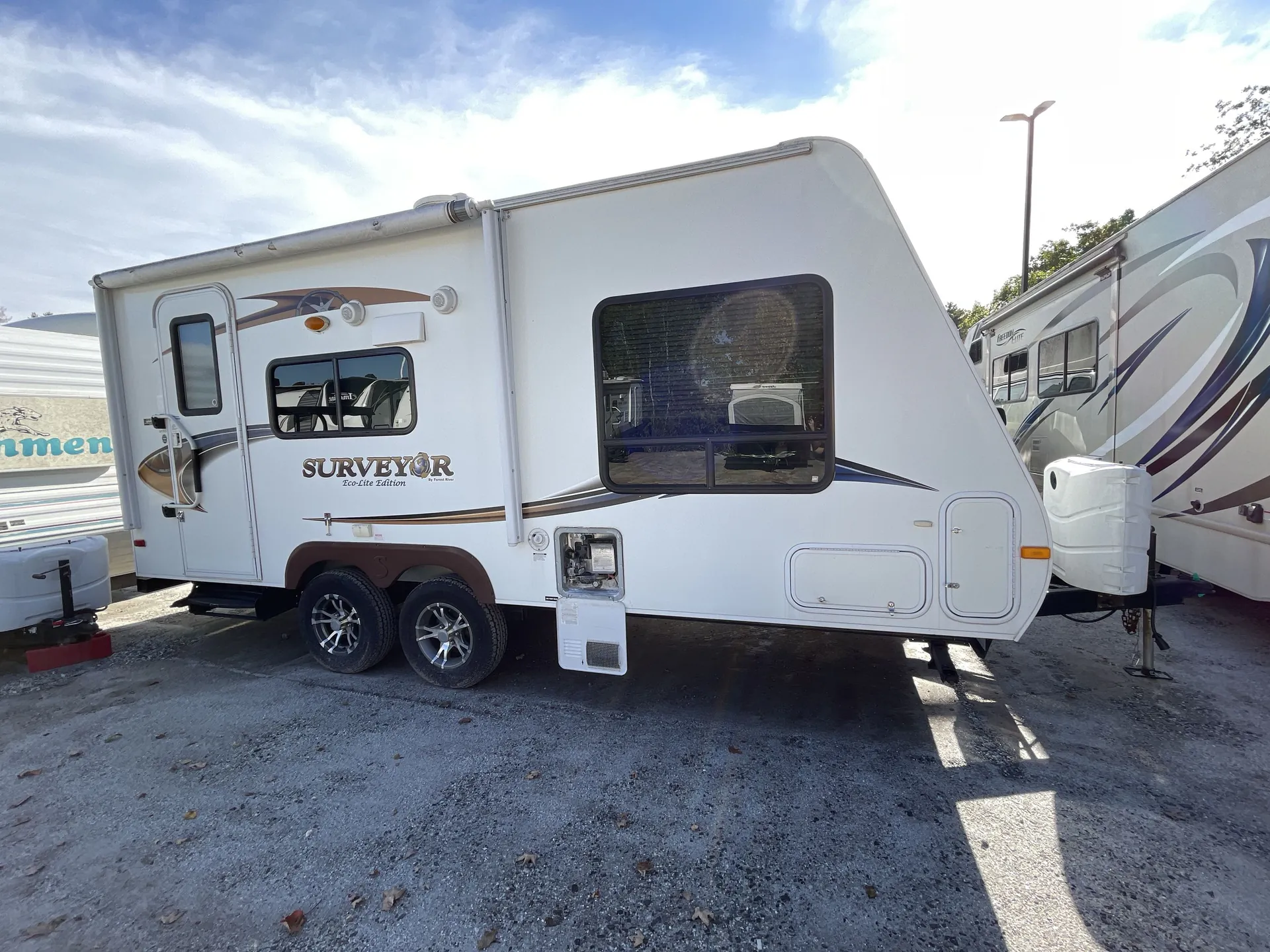 2012 Forest River Surveyor 192T — campside
