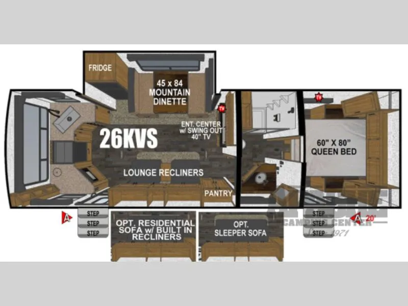 2027 Outdoors RV Timber Ridge Titanium Series 26KVS - Photo 3