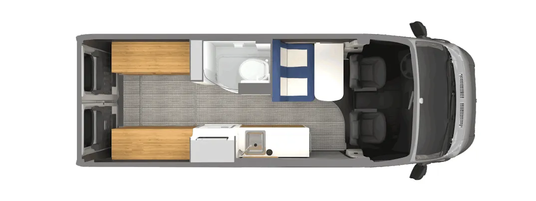 2026 Airstream Rangeline BASE - Floor plan
