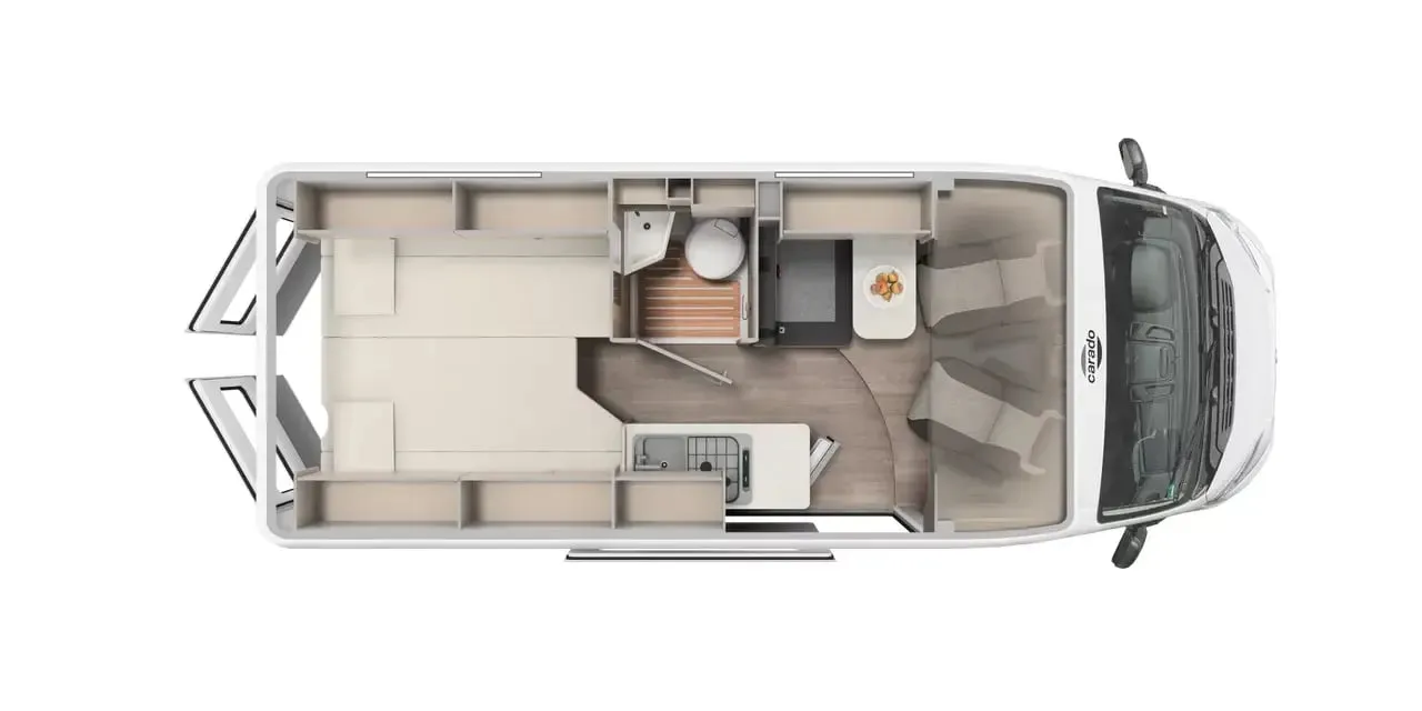 Carado CV-Series CV602 PRO floor plan